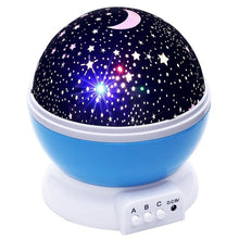 Load image into Gallery viewer, Novelty Luminous Toys Romantic Starry Sky LED Night Light Projector Battery USB Night Light Creative Birthday Toys For Children