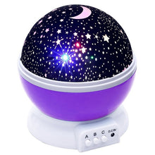 Load image into Gallery viewer, Novelty Luminous Toys Romantic Starry Sky LED Night Light Projector Battery USB Night Light Creative Birthday Toys For Children
