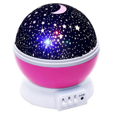 Load image into Gallery viewer, Novelty Luminous Toys Romantic Starry Sky LED Night Light Projector Battery USB Night Light Creative Birthday Toys For Children