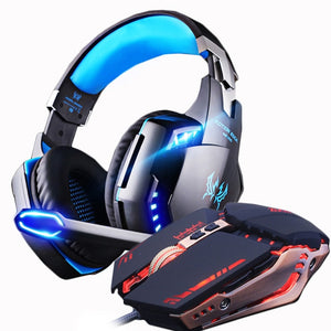 Gaming Headset and Mouse
